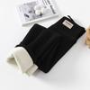 Leggings Femininas Extra Grossas de Uma Peça Forradas com Lã, Calças Grossas de Algodão Puro para Crianças para o Inverno, Calças Quentes de Cintura Alta para Meninas, Categoria a