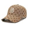 Gorras Estampadas al por Mayor Transfronterizas para Mujer, Sombreros Finos de Verano con Protección Solar, Gorras de Béisbol para Hombre que Adelgazan el Rostro