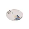 Plato de Melamina de Plástico Hill Vajilla Doméstica Plato para Escupir Huesos Plato Plato de Cena Plato para Basura Plato de Basura de Escritorio Frutos Secos y Frutas Secas
