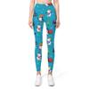Explosões Transfronteiriças Impressão Digital 3D Calça de Yoga Cintura Alta Estilo Europeu e Americano Meia-calça Esportiva de Desenho Animado Leggings Respiráveis para Mulheres