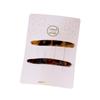 Pasador de Acetato Minimalista Coreano, Pin de Hoja de Sauce, Pin Lateral Gradiente Retro de Nicho, Pin para Flequillo, Elegante Accesorio para el Cabello