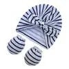 Nuevo Gorro para Bebé con Orejas de Conejo, Gorro Indonesio, Diadema Estampada, Guantes Antirrayaduras para Bebé, Juego de Tres Piezas, Gorro para Bebé