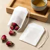5.5*7cm bolsa de té con cordón bolsa de té bolsa de papel filtro protección ambiental bolsa de té vacía bolsa de té desechable 100