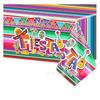 Toalha de Mesa Clássica de Festa de Carnaval Mexicano Prato de Papel Papel de Seda Suprimentos de Decoração de Festival Conjunto de Arranjo de Atmosfera