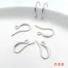 Ganchos para Pendientes Brillantes en Forma de U con Gota de Agua Dorados de Alta Durabilidad Accesorios para Joyería DIY Fabricación de Ganchos para Pendientes Materiales Semi-Terminados para Pendientes