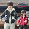 Chaqueta de Otoño para Niños 2026 Nuevo Estilo Coreano Moderna Elegante Chaqueta de Béisbol Chaqueta de Motocicleta para Primavera y Otoño