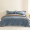 Conjunto de cama de alta qualidade para bebês em fleece de outono e inverno de Nantong, grau A, adequado para mães e bebês, com um conjunto de quatro peças feito de tecido macio de fleece de leite
