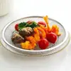 Filtro de Malha de Controle de Óleo de Aço Inoxidável Filtro de Resíduos de Óleo Air Fryer Adequado para Filtro de Artefato de Drenagem de Óleo com Duas Alças