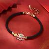 Pulsera del año del Palacio del Tesoro de la marea nacional Xingshi Jie, pulsera roja del año de nacimiento, pulsera de león, pulsera de pareja para hombre y mujer, regalo de Año Nuevo