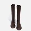 Botas largas para mujer, nueva colección otoño/invierno 2026, hasta la rodilla, ajustadas, a media pantorrilla, de caña alta, botas de montar, con suela gruesa, que aumentan la altura, botas de moda