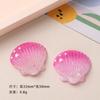 Accesorios de resina de dibujos animados para bricolaje, accesorios, concha degradada, pegamento de crema, pinza para el cabello hecha a mano, funda para teléfono móvil, hebilla de zapato, accesorios, lote