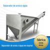 Fornecimento de fábrica de separador de água e areia, dispositivo de elevação de areia, máquina de remoção de areia por ciclone