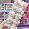 Lazo de Encaje de Flor de Cerezo Pequeño Rosa Dulce Anillo para el Pelo del Intestino Delgado Pequeño Infantil Lazo de Corazón de Niña Goma Elástica para el Pelo Cuerda para la Cabeza de Estudiante de Primaria
