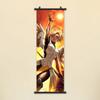 STEMA. Pintura de tela decorativa pôster pioneiro de relógio pintura pendurada sentido de atmosfera de e-sports mural pintura pendurada de exposição de quadrinhos