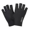 Luvas de Verão Finas Antiderrapantes de Seda de Gelo para Homens e Mulheres, para Dirigir, Montar, Entregas, Pesca, com Furos para Dois Dedos/Meio Dedo, Proteção Solar, Atacado