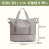 Bolsa de Viaje para Mujer, Bolso de Hombro Deportivo con Separación Húmeda y Seca, Bolsa Plegable de Almacenamiento, Bolsa de Fitness, Bolsa de Equipaje Impermeable para Hombre