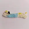 Combinação Fofa de Grampo de Cabelo de Acrílico com Gatinho e Cachorrinho Desenho Animado Material DIY para Franja com Clipe
