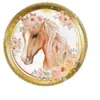 En Stock Artículos para Fiesta de Cumpleaños Temática de Ponis Vajilla Desechable Platos de Papel Vasos de Papel Banderines Globos Decoraciones para Eventos