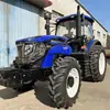 Cortacésped de Suelo de Cuatro Ruedas y Cuatro Cilindros de 100 Caballos de Fuerza con Alta Presión y Alta Configuración Sembradora Rotativa Lovol 904 Tractor Agrícola de Cuatro Ruedas