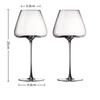 Par de Bolhas Taça de Vinho de Natal Taça de Vinho de Cristal Sem Chumbo Taça Goblet Ins Conjunto de Taças de Vinho Espuma