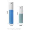 Frasco Borrifador a Vácuo Tipo Pressão 20ml/30ml, Mini Frasco Amostra de Perfume, Frasco Dispenser Cosmético de Plástico PP