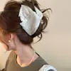 Nuevo estilo primavera y verano pinza de tiburón grande para mujer con un toque de alta gama, no daña el cabello, pinza de pelo para la nuca, accesorio para el cabello