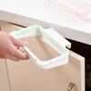 Creativo panda colgante cocina bolsa de basura trapo estante puerta trasera soporte para bolsa de basura estante para basura mayoreo