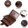 Cross-border Amazon Masculino Couro Genuíno Mudar Titular do Cartão Simples Feminino Simples Porta-Cartão Multi-card Bit Camada superior Cowhide Card Holder Fino