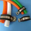 Abrazaderas de Tubería Tipo R de Doble Tubo 2*18 de 304 con Tiras de Goma Soporte de Fijación para Arnés de Cableado de Alto Voltaje en Stock
