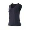 Chaleco sin mangas de lana Tencel para mujer, Ropa exterior de verano 2026 Nueva Camiseta holgada casual de moda para mujer