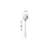 Conjunto de Talheres para Bolo de Aço Inoxidável 1010 Garfo para Sobremesa Fruta Cheesecake Pá Colher de Sorvete Colher para Salada Iogurte Garfo