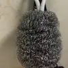 Herramienta de Limpieza de Bola de Alambre de Acero Inoxidable para Uso Doméstico, Estropajo de Cocina que no Suelta Fibras, Bola de Alambre de Hierro para Lavar Platos
