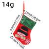 Decoraciones Navideñas, Calcetines Navideños Variados, Calcetines de Dulces Navideños, Adornos para Árbol de Navidad, Bolsas de Regalo, Calcetines de Navidad