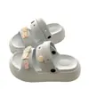 Nuevos Zapatos de Eva 2026 para Mujer, Para Uso Exterior en Verano, Suela Gruesa que Aumenta la Altura, Sandalias de Playa para Exterior DIY, Ligeros