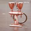 Criativo 3D Estéreo Café Chaveiro Pingente Café Comemorativo Pequeno Presente Carro Chaveiro De Metal Personalização