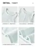 Top Suelto sin Mangas de Cuello Redondo Pequeño para Mujer, Camisola Interior, Ropa de Verano, Top de Diseño de Color Sólido