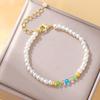 2025 Pulsera de Perlas Más Vendida para Mujer Versátil Gama Alta Nuevo Estilo Chino Retro Pulsera de Mano Temperamento Joyería de Mano Mariposa Venta al por Mayor