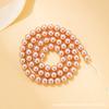 Perla de Vidrio Accesorios para Joyería DIY Collar de Cristal Lujo Accesible Cadena de Clavícula de Gama Alta Perlas Sueltas Perla Redonda Shijia