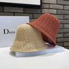 Sombrero de Sol para Verano, Sombrero de Pescador de Doble Cara Usable, Sombrero de Sol Plegable para Compras al Aire Libre, Sombrero de Sol Versátil Ruili para Mujeres