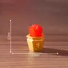 Micro-Paisagem Criativa Ano Novo Estilo Chinês Peixe Koi Saco da Sorte para Atrair Riqueza Decoração DIY Acessório de Pendurar Mini Ornamento de Mesa