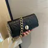 Nueva Bolsa Versátil para Axila con Textura Show Line para Mujer, Nuevo Bolso de Hombro para Mujer con Cadena de Moda y Estilo, Negro