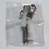 Suministro de fábrica bolsa de tornillos para uñas de espejo cubierta decorativa para uñas de espejo colgante de baño combinación de bolsa de tornillos para uñas de espejo