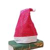 Sombrero navideño colorido de comercio exterior transfronterizo, sombrero viejo de Navidad, adulto, niños, sombrero de lentejuelas, suministros de decoración navideña de lentejuelas