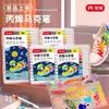 Domina el Marcador Acrílico de Doble Punta, Pincel de Pintura No Transparente, Lavable e Impermeable, Bolígrafo de Color DIY Pintado a Mano Sin Presionar
