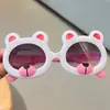 2026 Gafas de Sol Lindas de Oso para Niños Nuevas Gafas de Sol de Dibujos Animados Anime para Niños y Niñas Gafas de Estilo Callejero