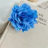 Grampo de Cabelo Grande Flor de Camélia Tridimensional de Tecido Feito à Mão com Pregas de Tecido, Perfeito para Fotos de Férias na Praia, Acessório de Presilha Lateral