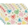 Amazon Transfronterizo Manteles del Día de San Valentín Manteles de Gnomo Flor de Amor del Día de la Madre Decoración de Mesa de Comedor Sala de Estar