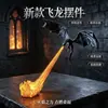 Nuevo Rincón de Libros Llama de Dragón - Estante Decorativo de Esquina para Libros Llama de Dragón