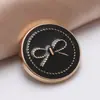 Suministro Directo de Fábrica Botones Metálicos de Pierna Alta Cosidos a Mano, Abrigos y Cortavientos de Gama Alta, Accesorios Decorativos, Botones Redondos de Diamante