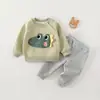 Ropa para Bebés y Niños Anyang, Ropa para Bebés, Conjunto de Sudadera y Pantalones para Primavera y Otoño, Ropa para Salir de Bebé, Conjunto de Dos Piezas Casual y Versátil